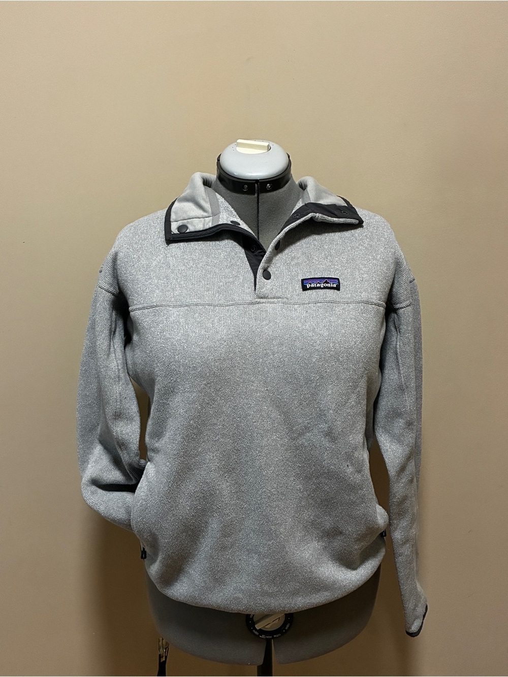 Patagonia Grey Lightweight Better Sweater Marsupial Pullover